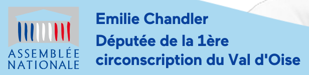 Présence d’Émilie Chandler, députée de la 1ère circonscription du Val d’Oise, le 1er mars à Chars