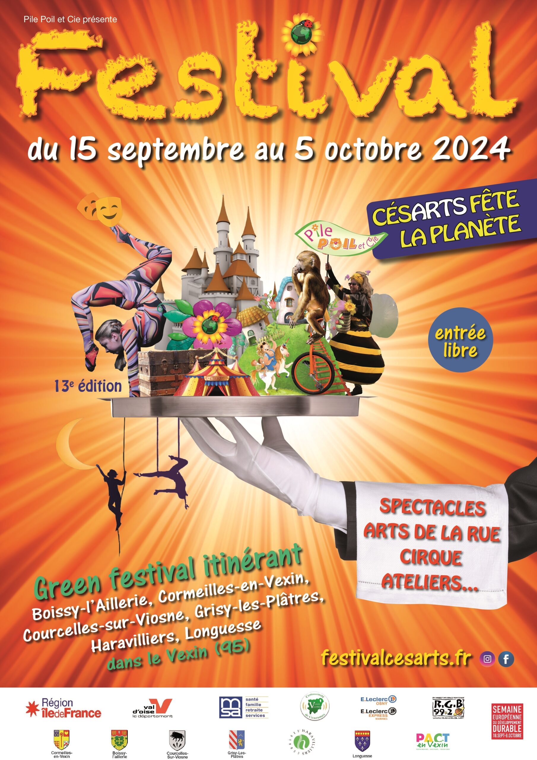 Festival Césarts, du 15 septembre au 5 octobre